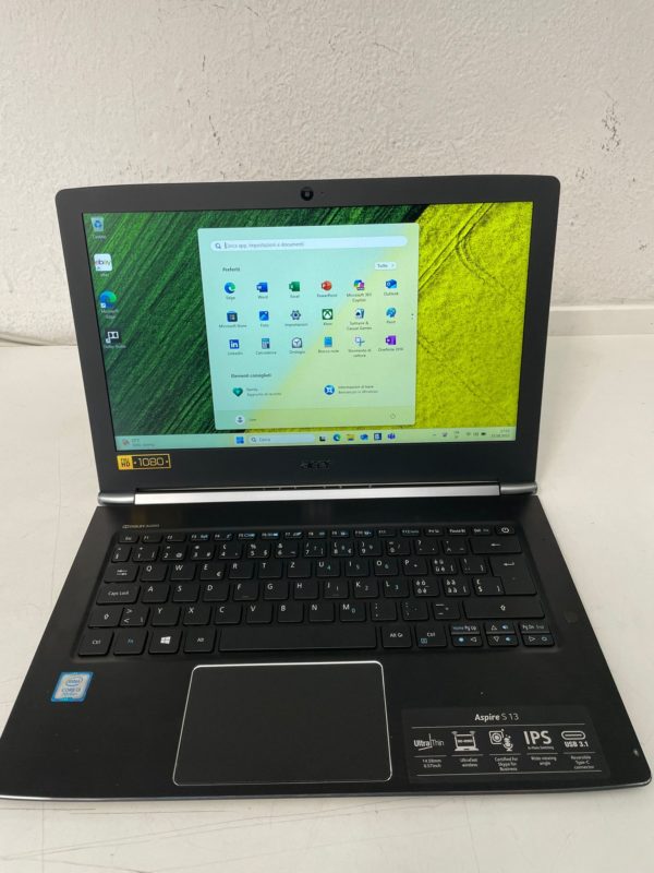 Portatile Aspire s13, i3-7100 ( USATO )